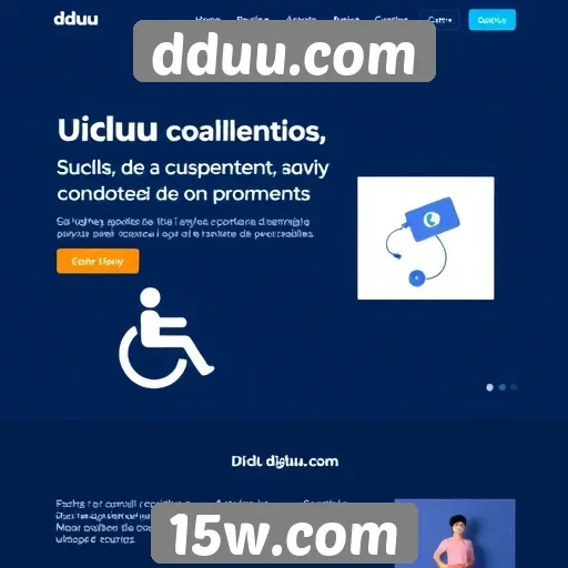 Acessibilidade e usabilidade do dduu.com